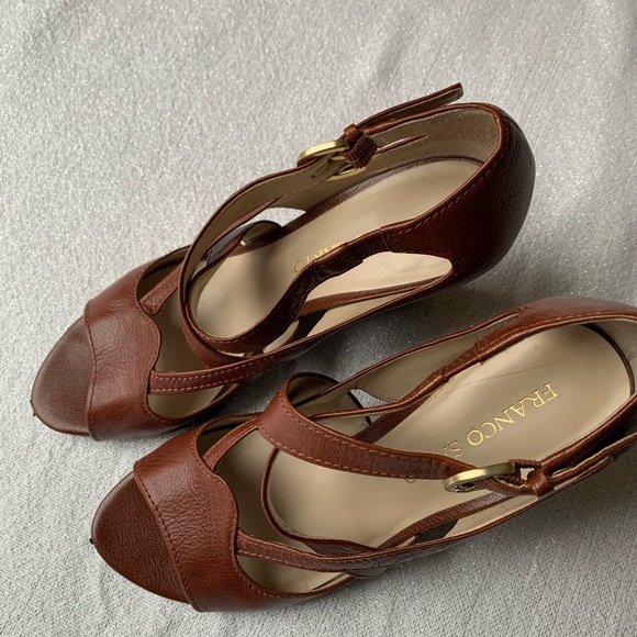 Franco sarto glazer criss cross ankle wedge - Picture 5 of 6